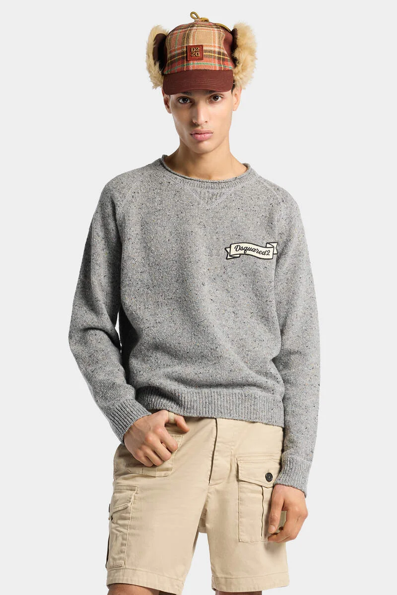 BASIC KNIT PULLOVER - 1