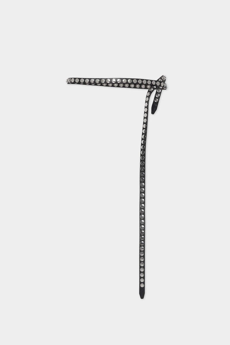 ALLOVER STUDS SNAP BUTTON BELT 3