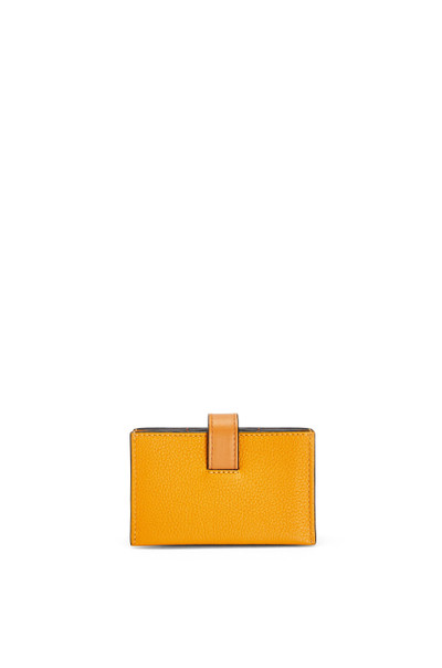 Loewe Accordeon cardholder in soft grained calfskin outlook