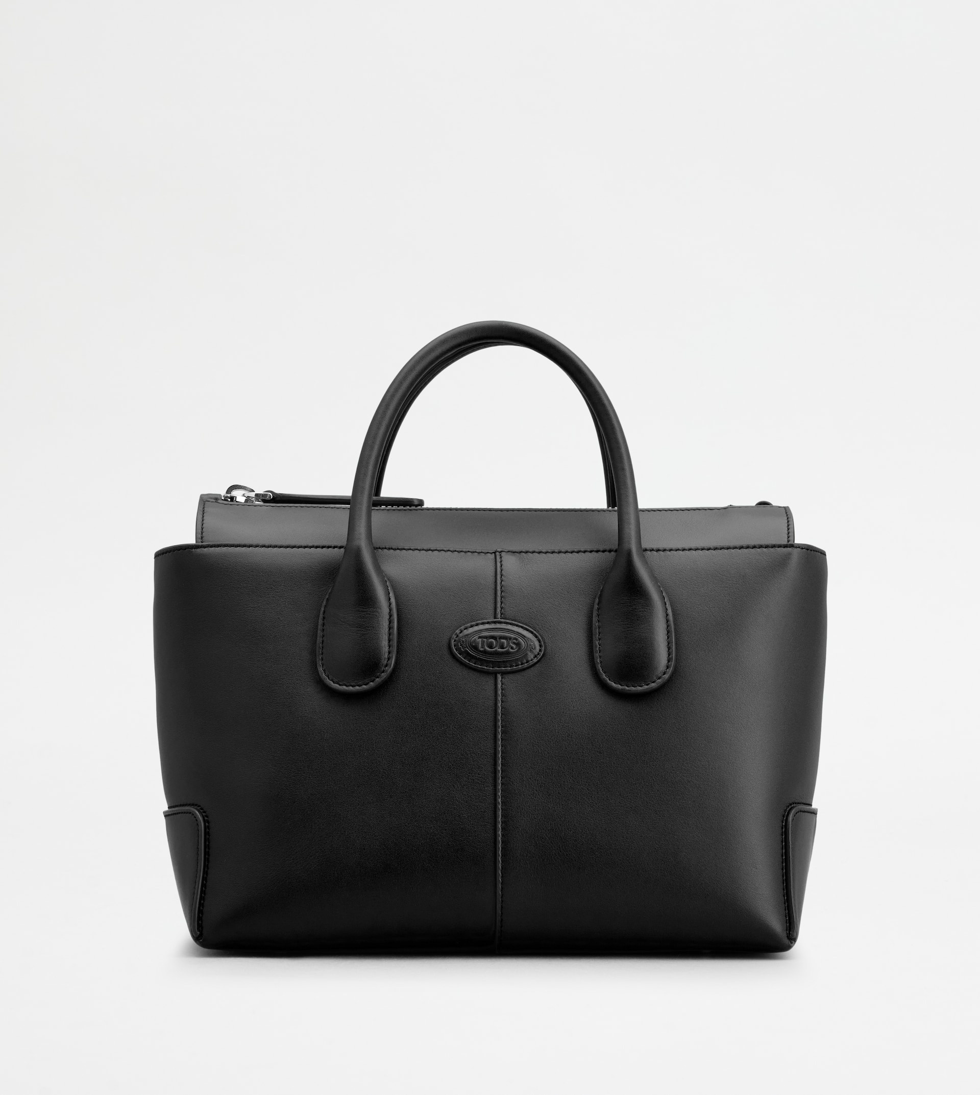 TOD'S DI BAG IN LEATHER SMALL - SPECIAL VERSION - BLACK - 1
