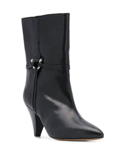 Isabel Marant angular wide ankle boot outlook