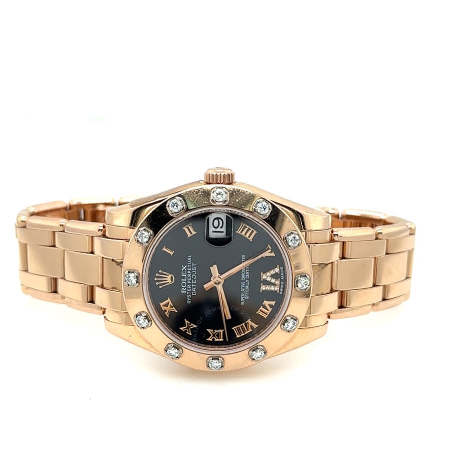 Pre-owned Rolex Lady-Datejust Automatic Diamond Blue Dial Ladies Watch 81315 BLRPM - 5