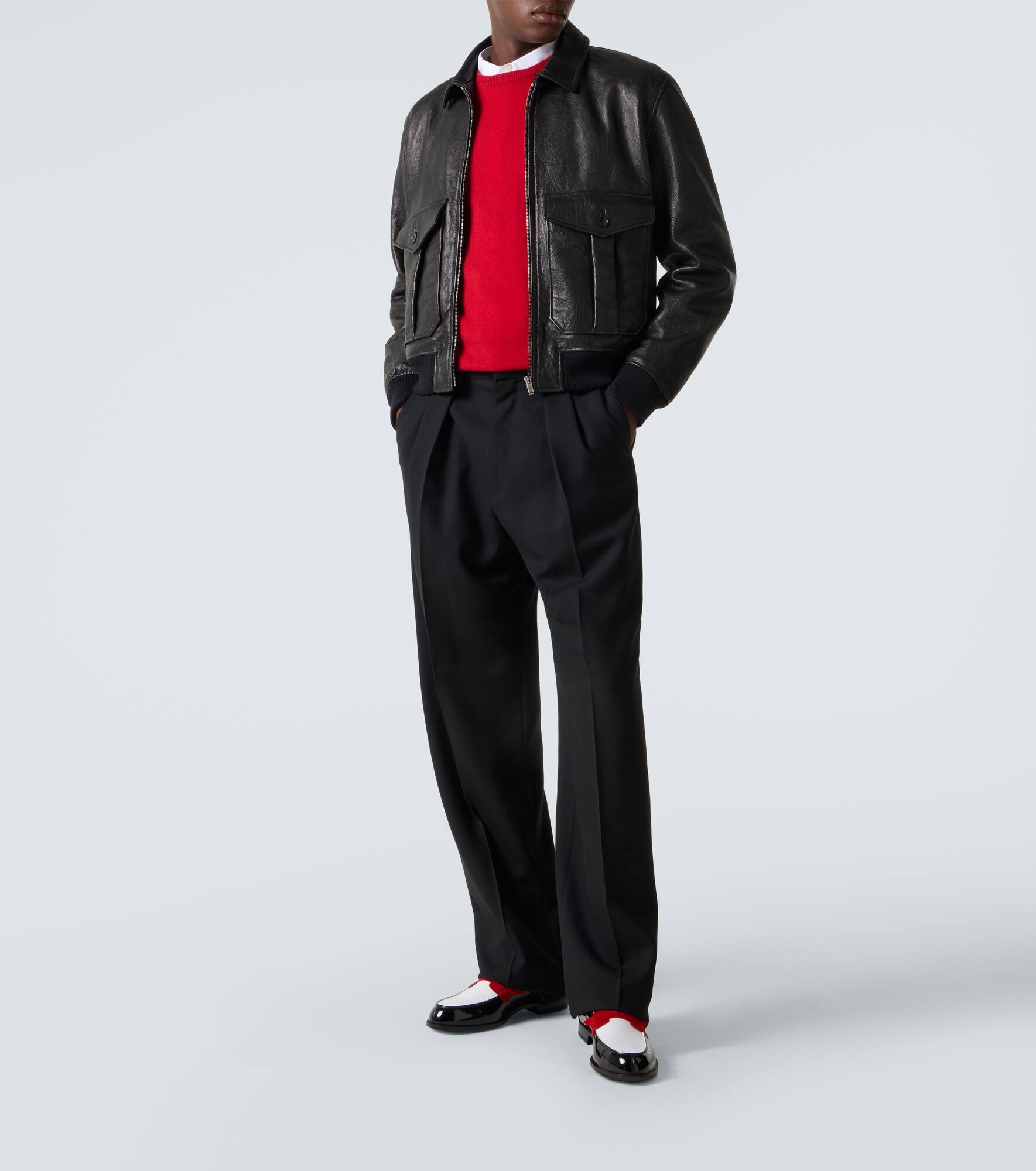 Penny patent leather penny loafers - 2