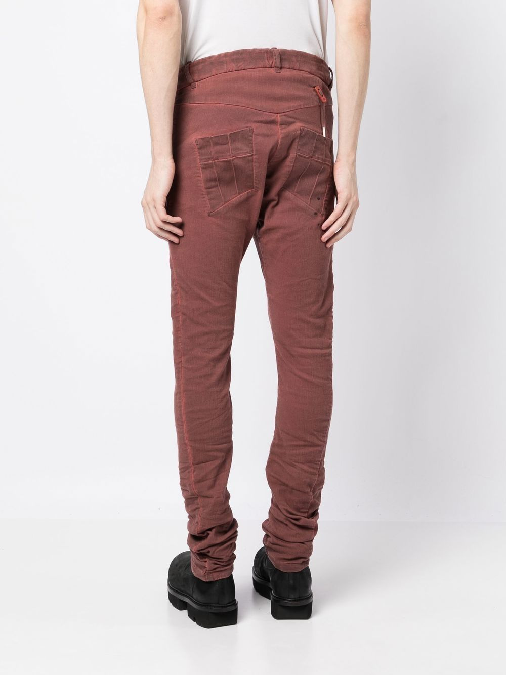 slim-cut denim jeans - 4