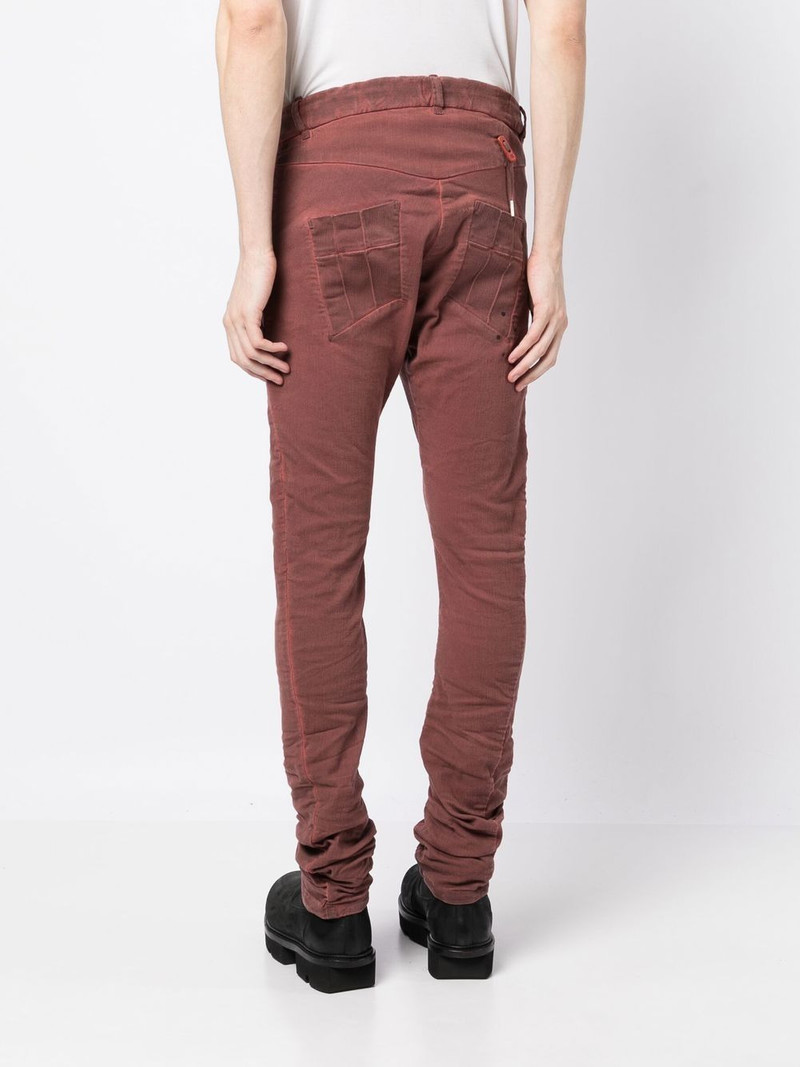 slim-cut denim jeans 4