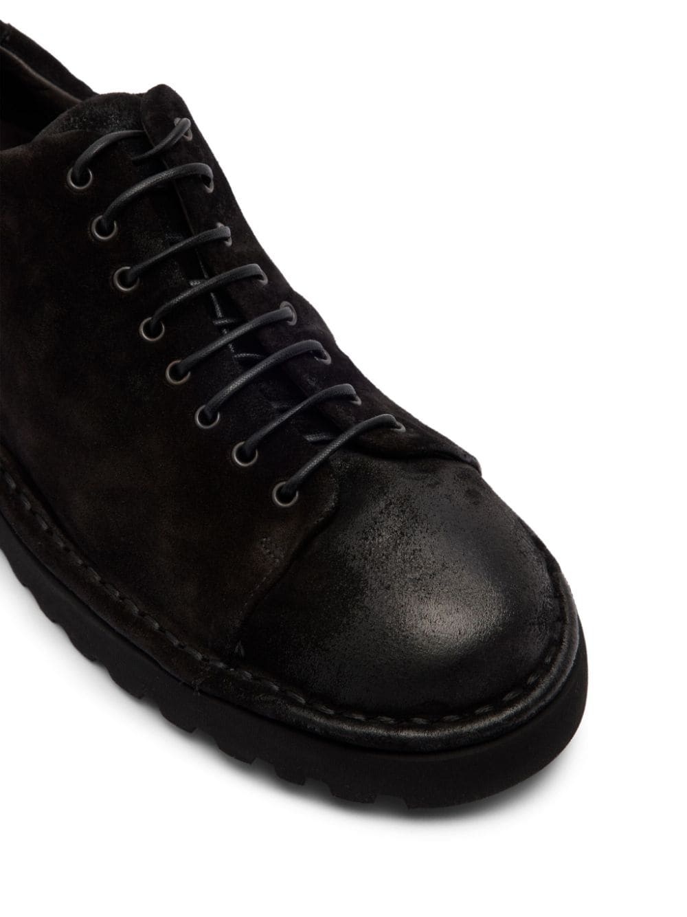 leather derby shoes - 4