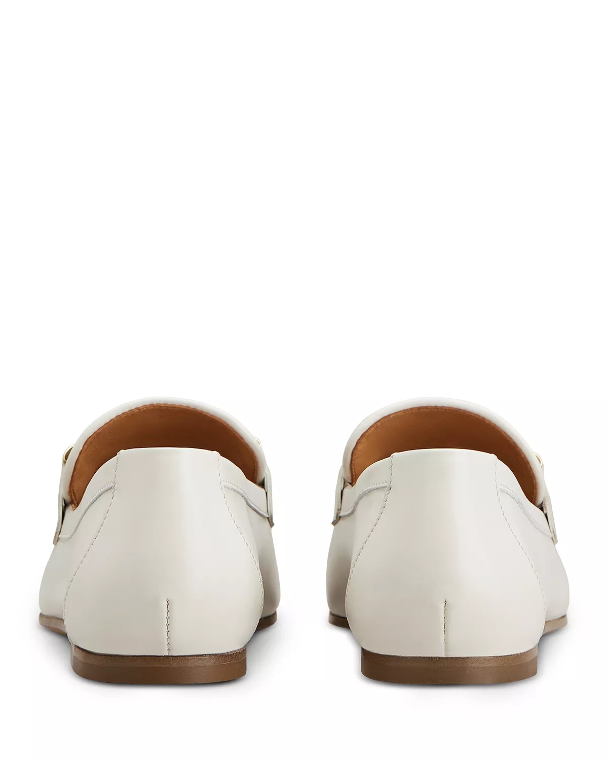 Women's Leather Loafer Flats - 4