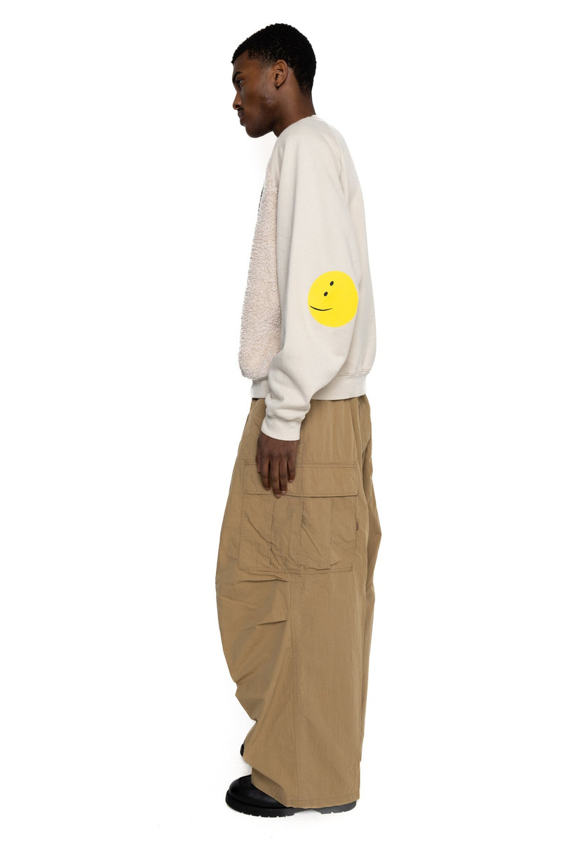 Rip Stop JUMBO Cargo Pants - Beige 5