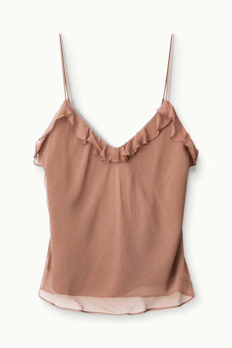 STAUD SELENA TOP MOCHA 1