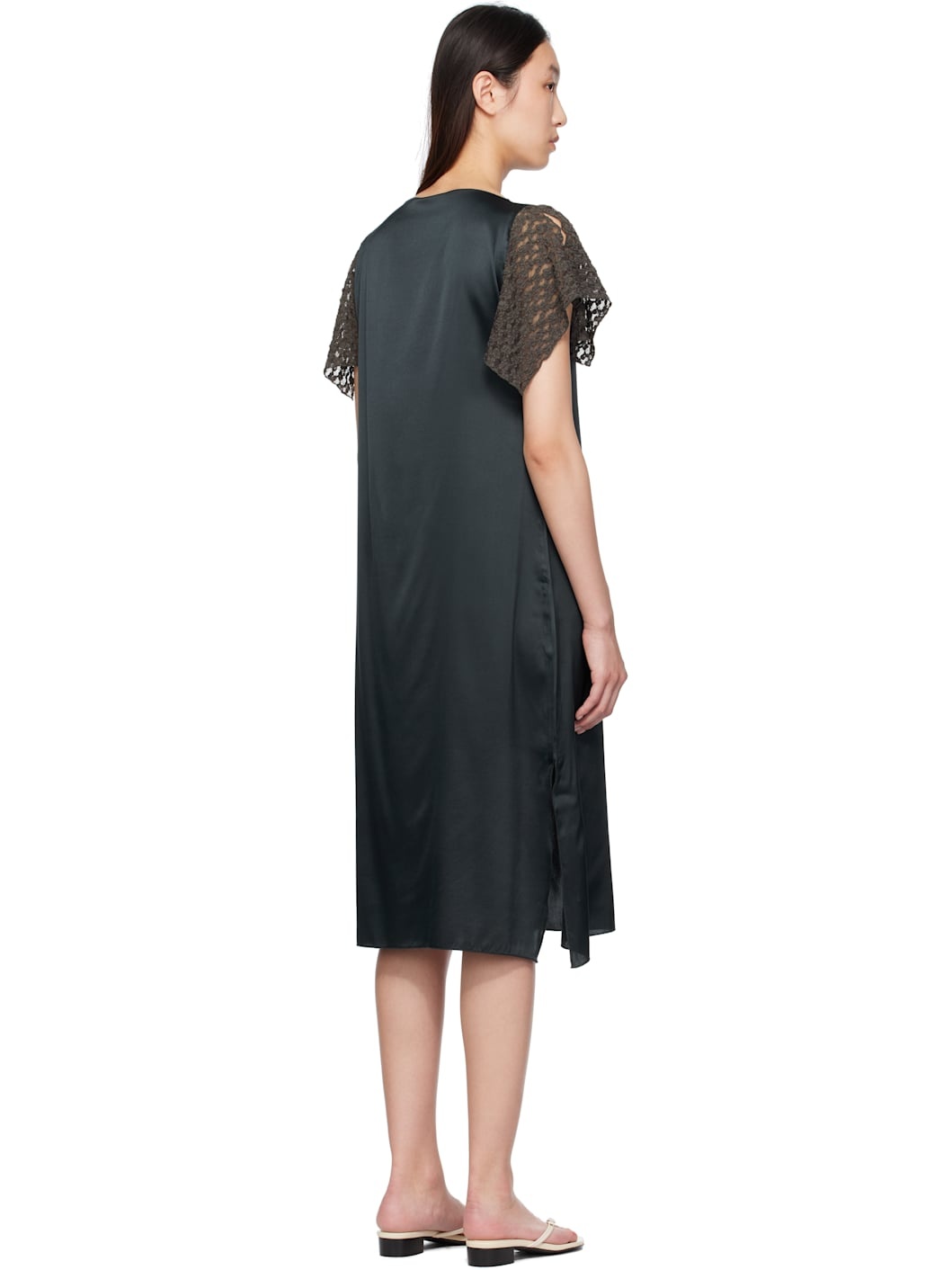 Blue Olin Midi Dress - 3