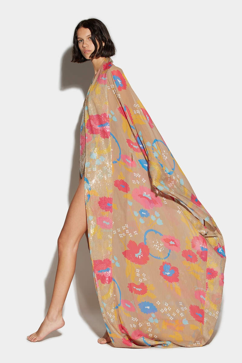 SEQUINS TULLE KAFTAN 3