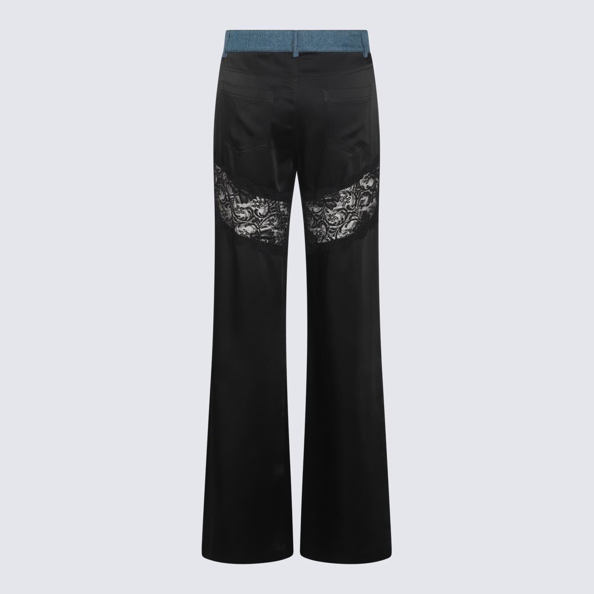 Blumarine Black Denim Pants - 2