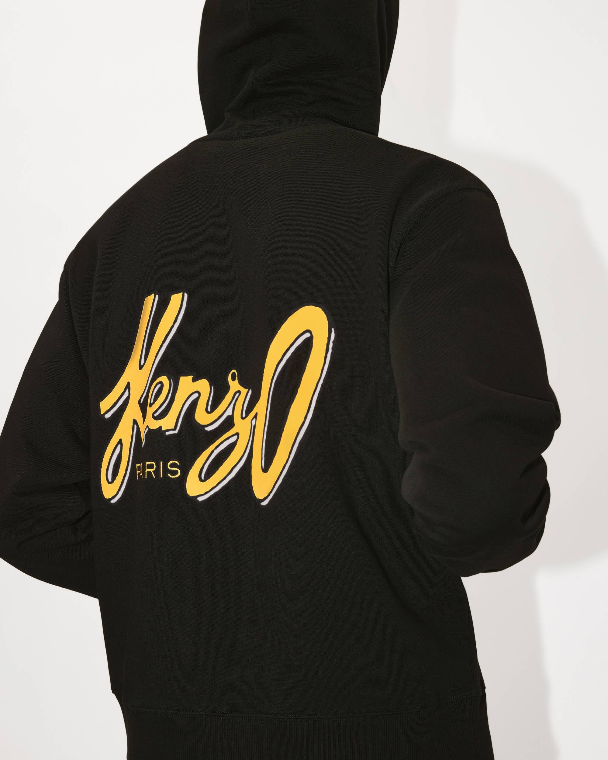 'KENZO Archive Logo' embroidered hooded sweatshirt - 7