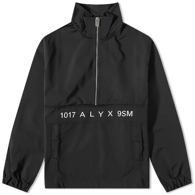 1017 ALYX 9SM Logo Quarter Zip Windbreaker 1