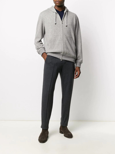 Brunello Cucinelli jersey track pants outlook