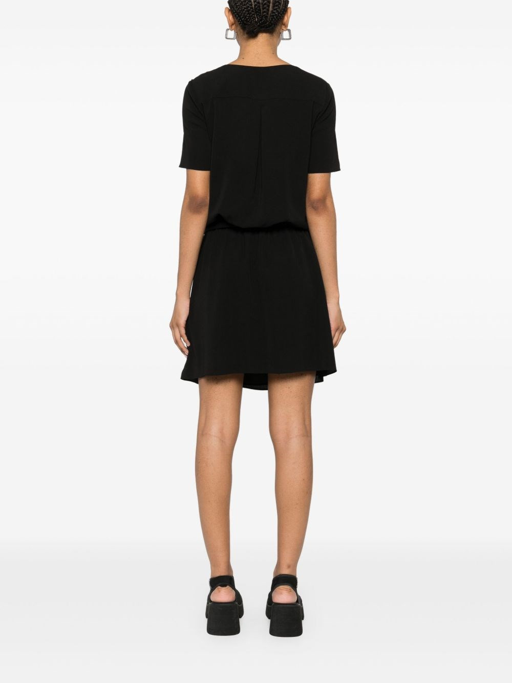 Crepe short dress - 2