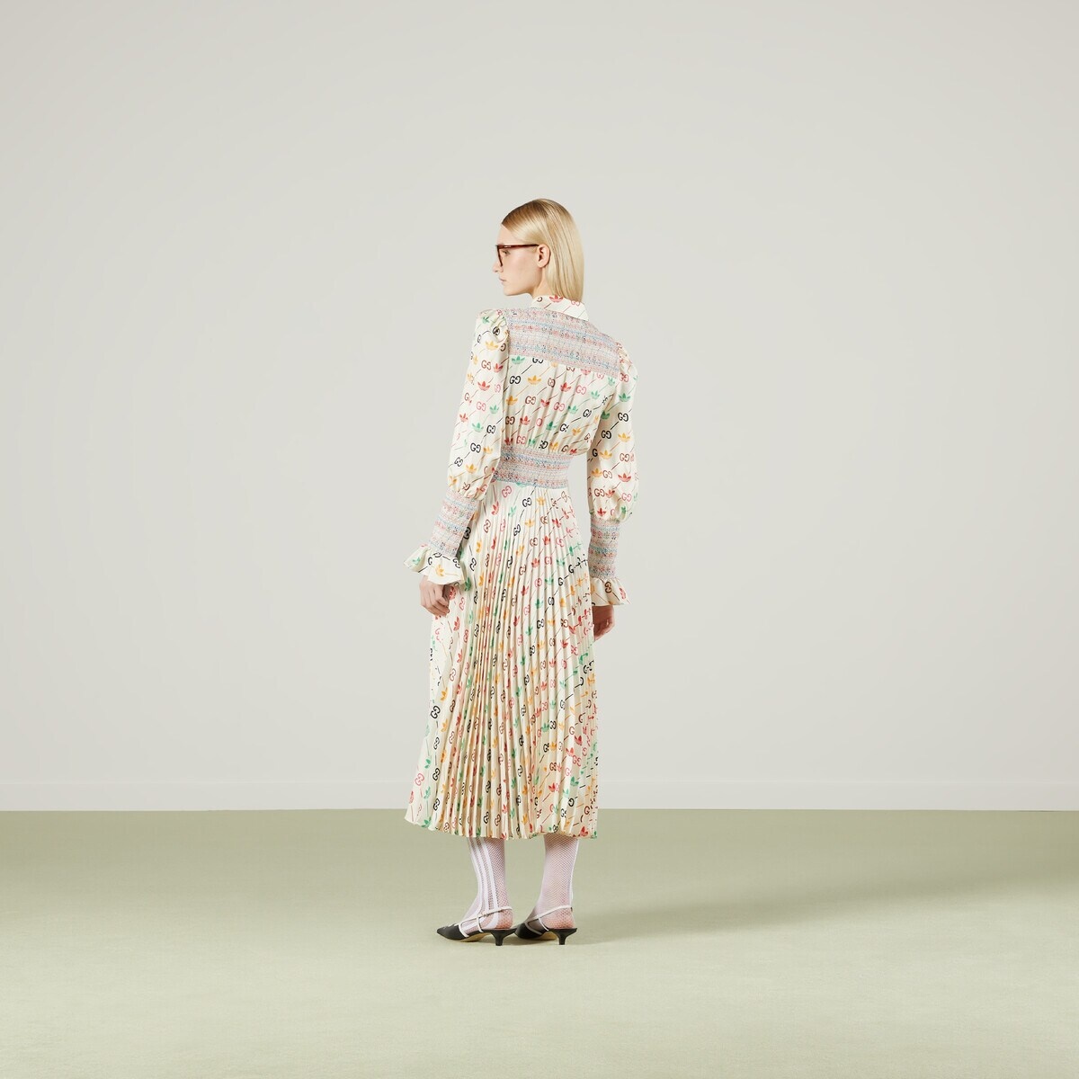 adidas x Gucci GG Trefoil stripe dress - 8
