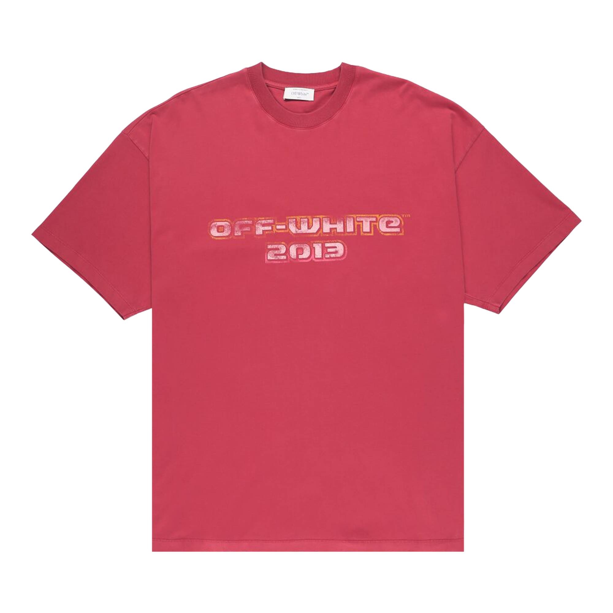 Off-White Digit Bacchus Over T-Shirt 'Rio Red/Multicolor' - 1