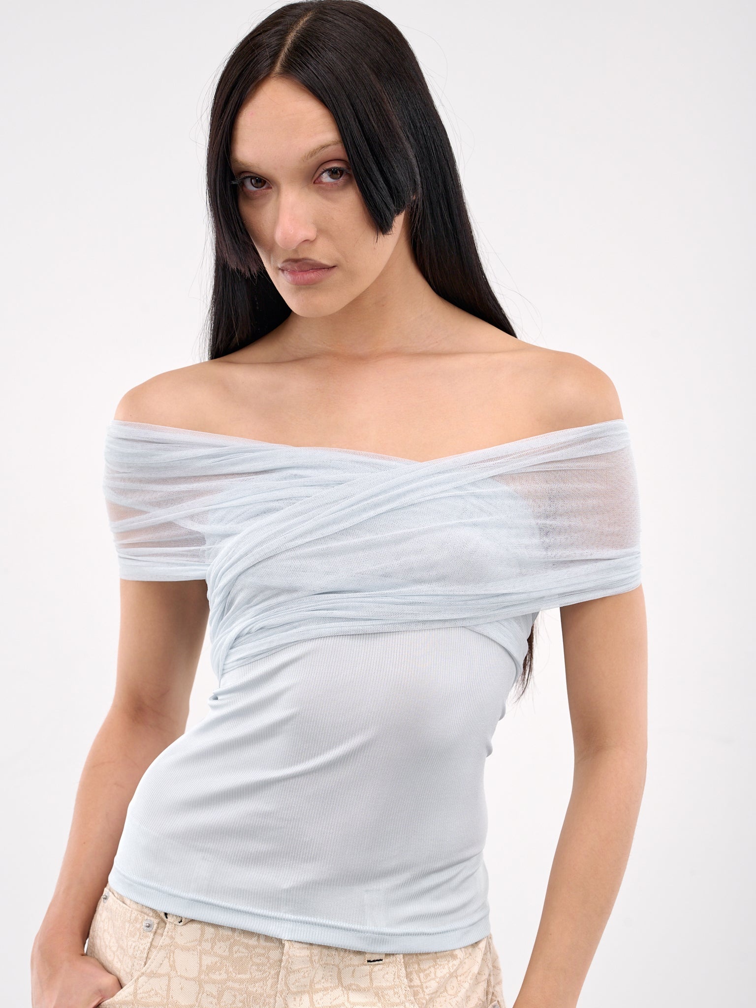 Draped Blouse - 4