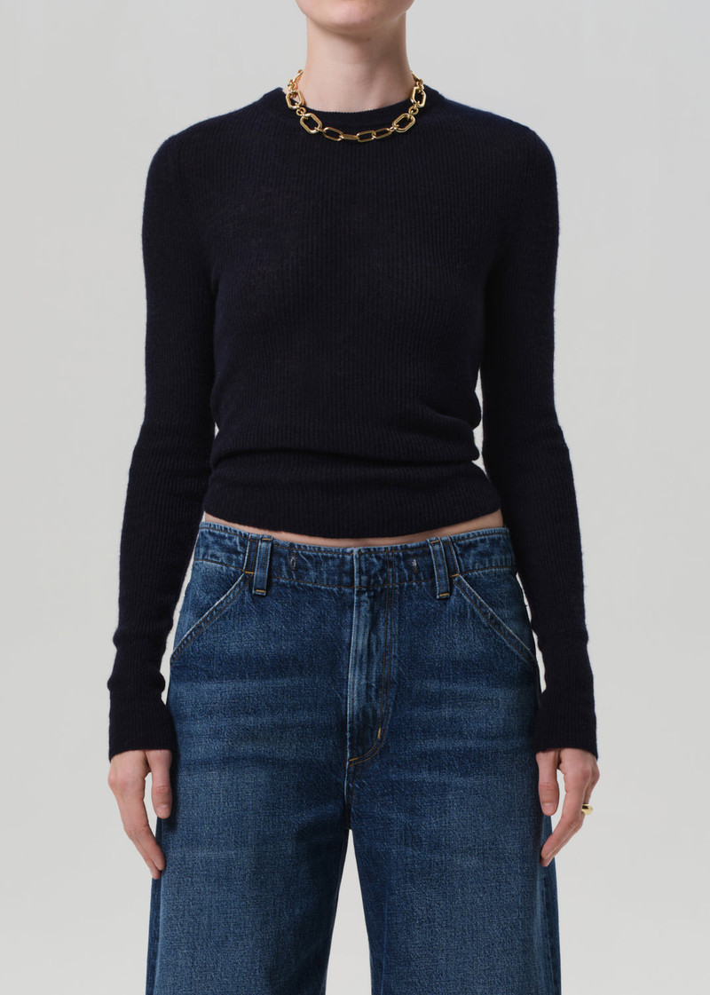 Citizens of Humanity Alessia Crewneck Sweater
In Navy outlook
