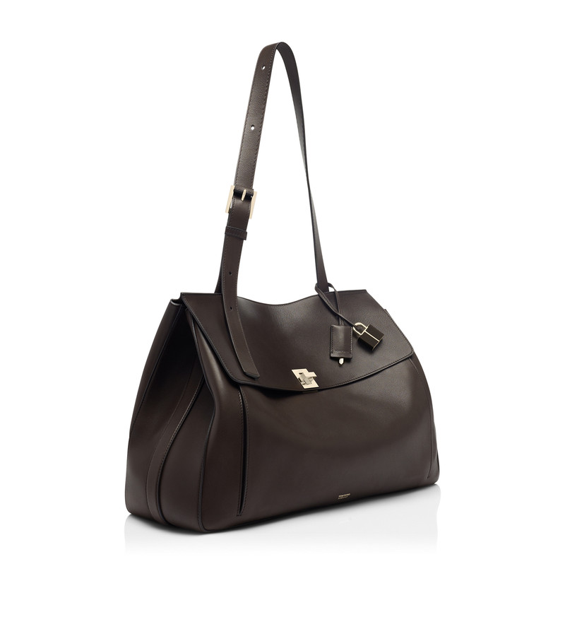 TOM FORD NATURAL LEATHER LARGE BESACE outlook