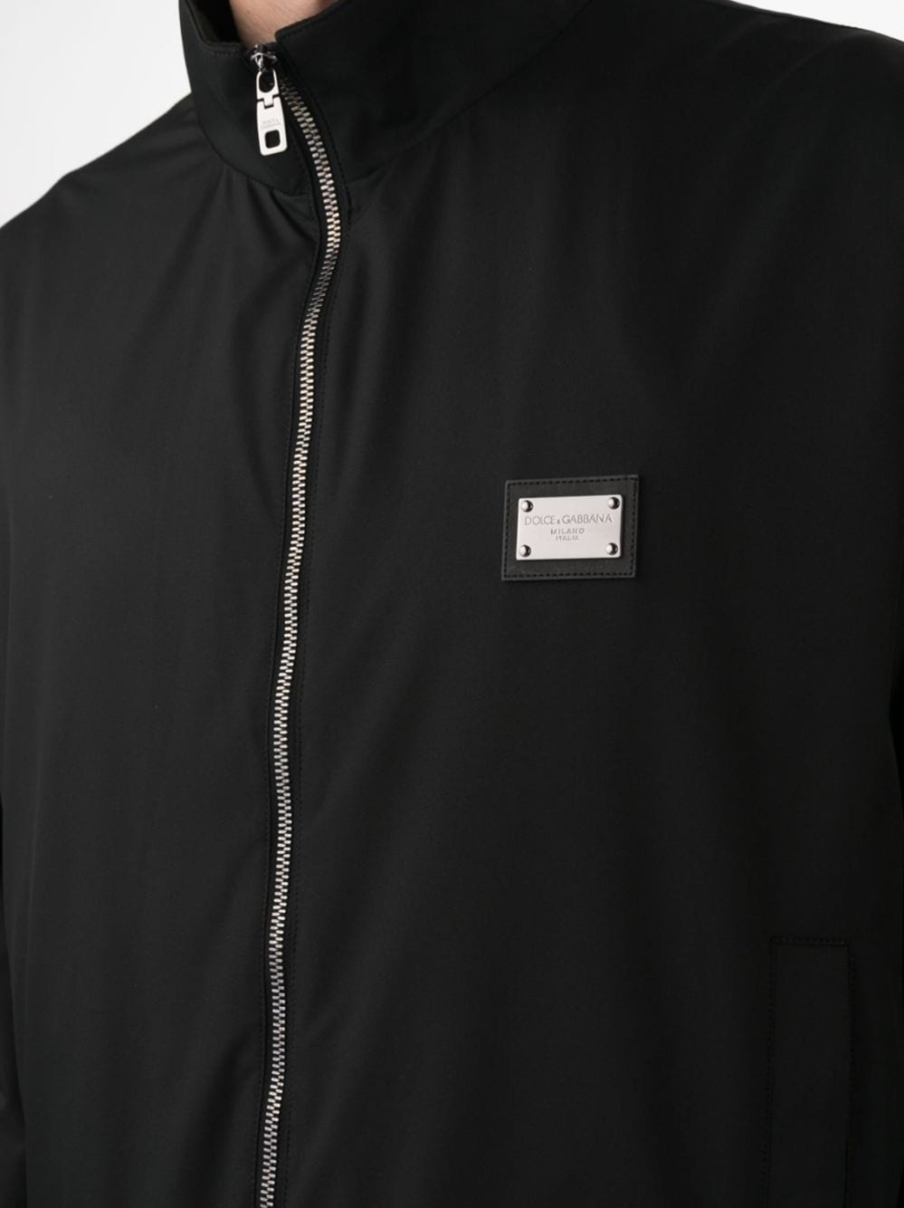 JACKET WITH LOGO PLAQUE - 2