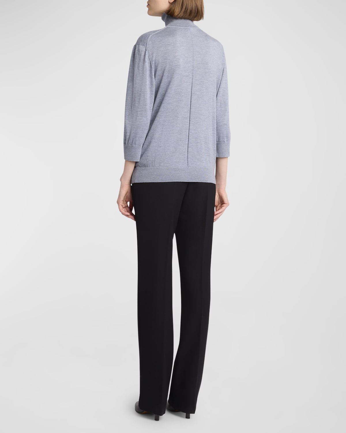 Hevos Cashmere Turtleneck Top - 4