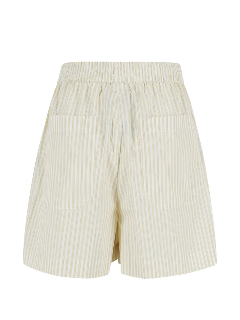 HERSKIND Alma striped elasticated-waist shorts outlook