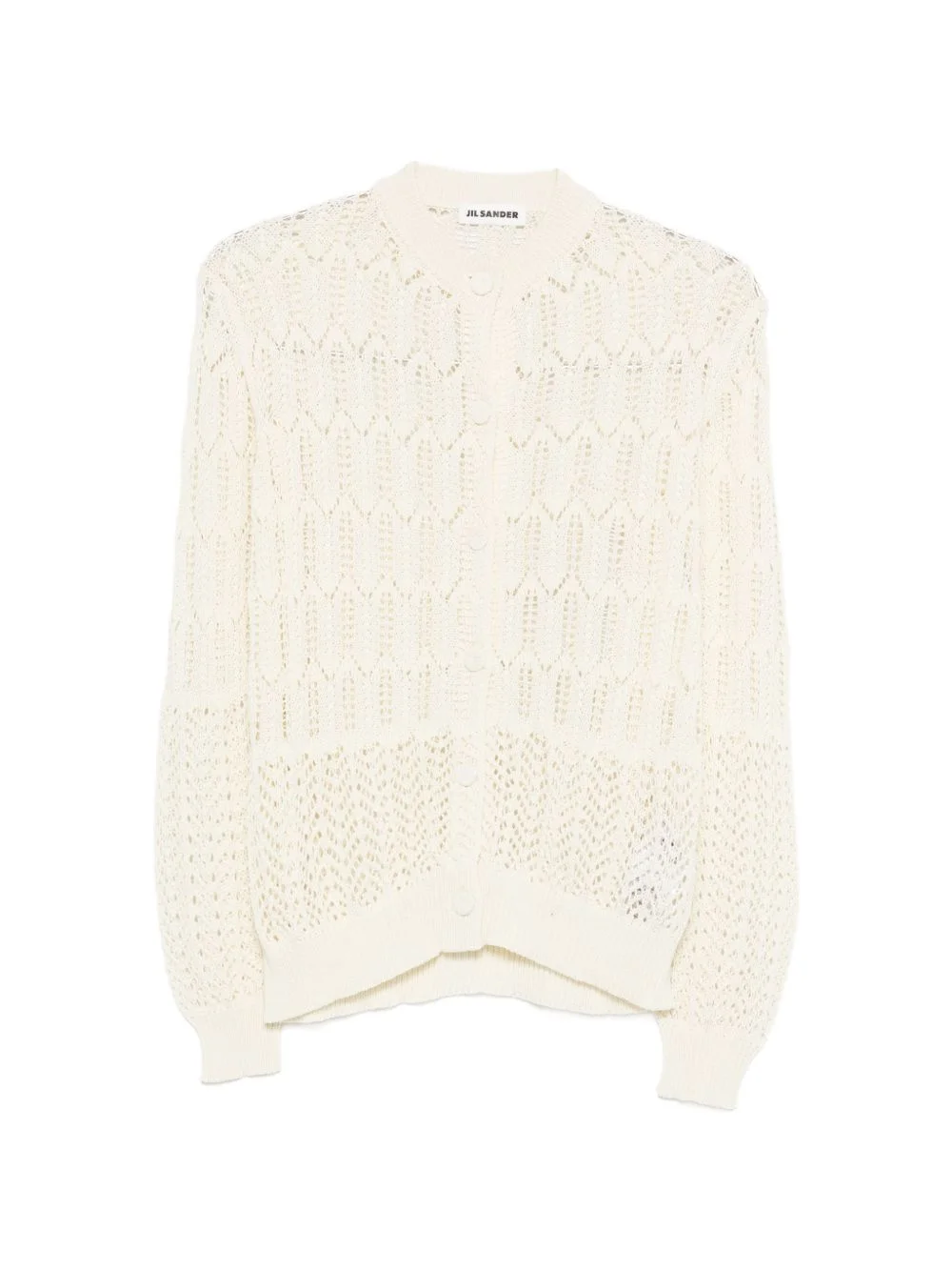 openwork cardigan - 1