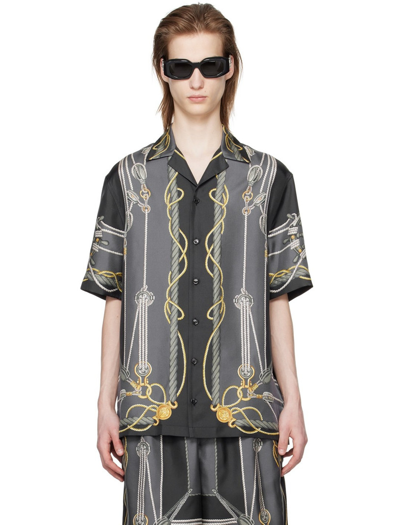 Black Nautical Shirt 1