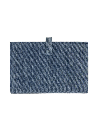 Givenchy Blue Voyou Denim Wallet outlook