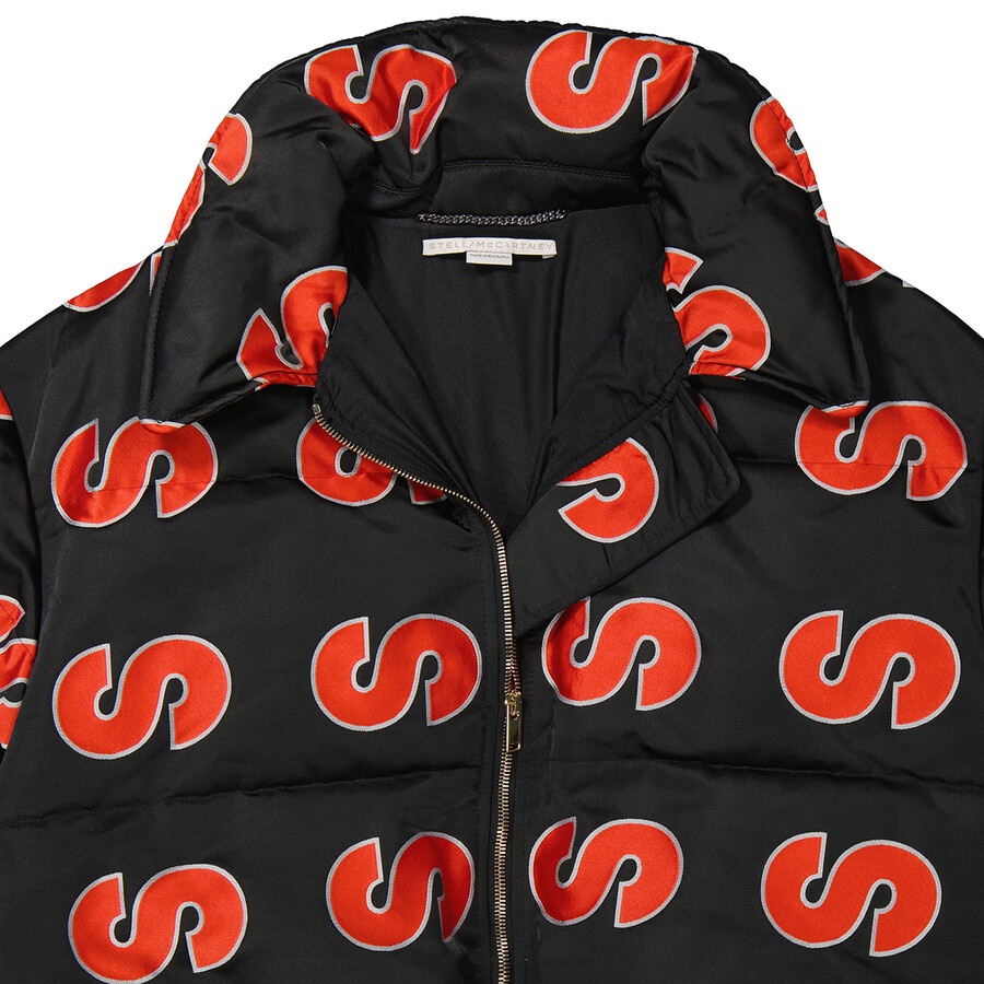 Stella McCartney Ladies Red Logo Down Jacket - 7