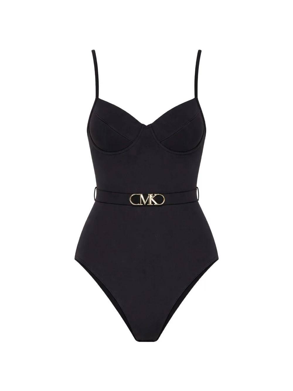 logo swimsuit - 1
