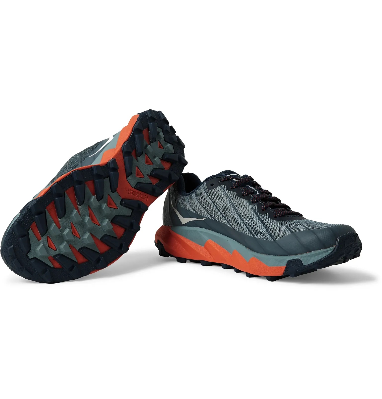 Torrent Rubber-Trimmed Mesh Trail Running Sneakers - 7