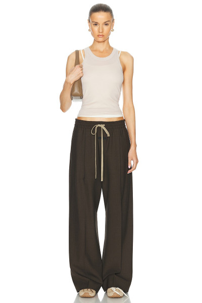 Fear of God Wool Canvas Single Pleat Wide Leg Pant outlook