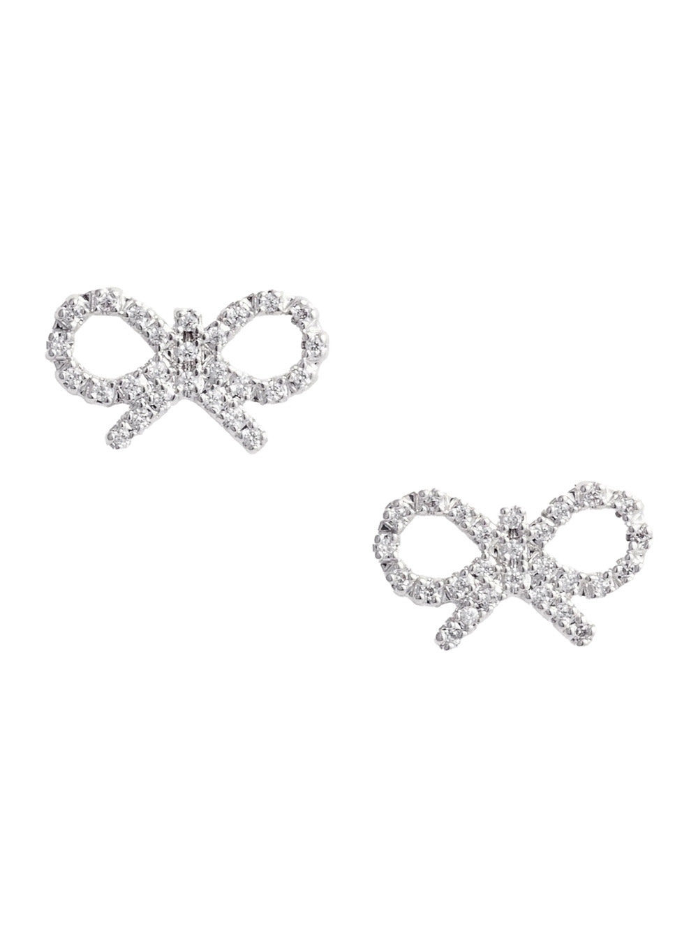 Self-Portrait Women Micro Bow Earrings - 1