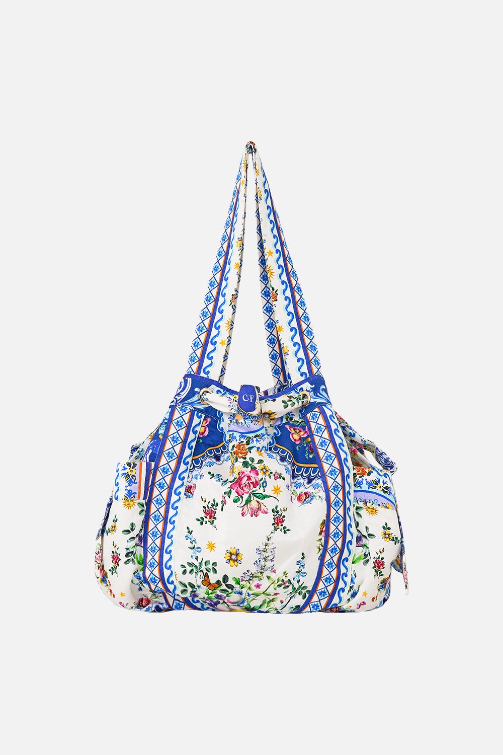DRAWSTRING BOW BEACH BAG - 4