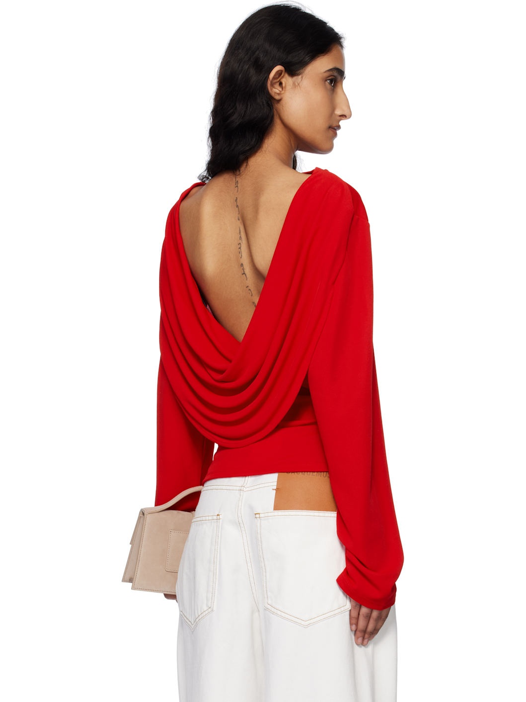 Red La Croisière 'The Croisière' Blouse - 3