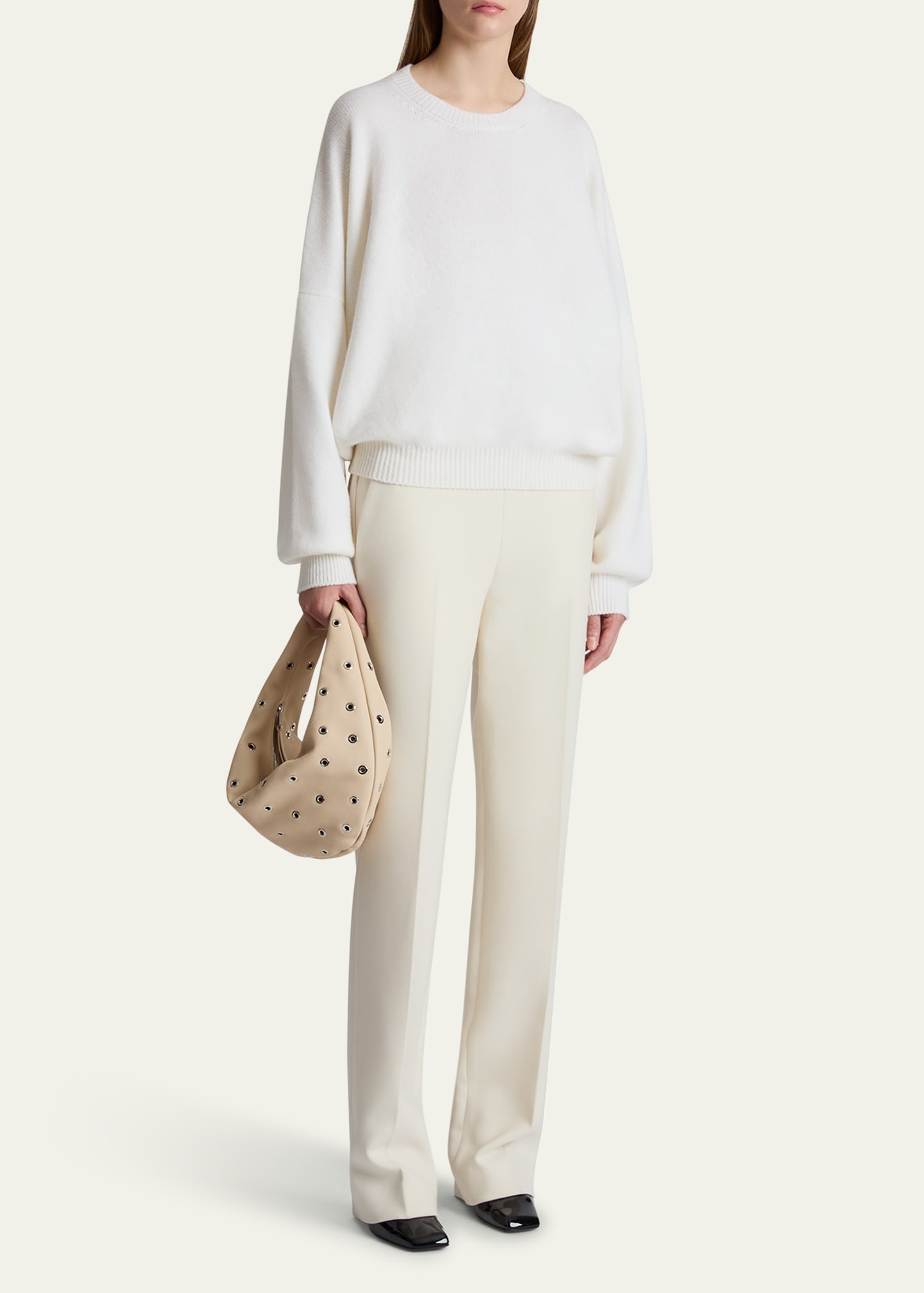 Margaux Cashmere Crewneck Sweater - 2