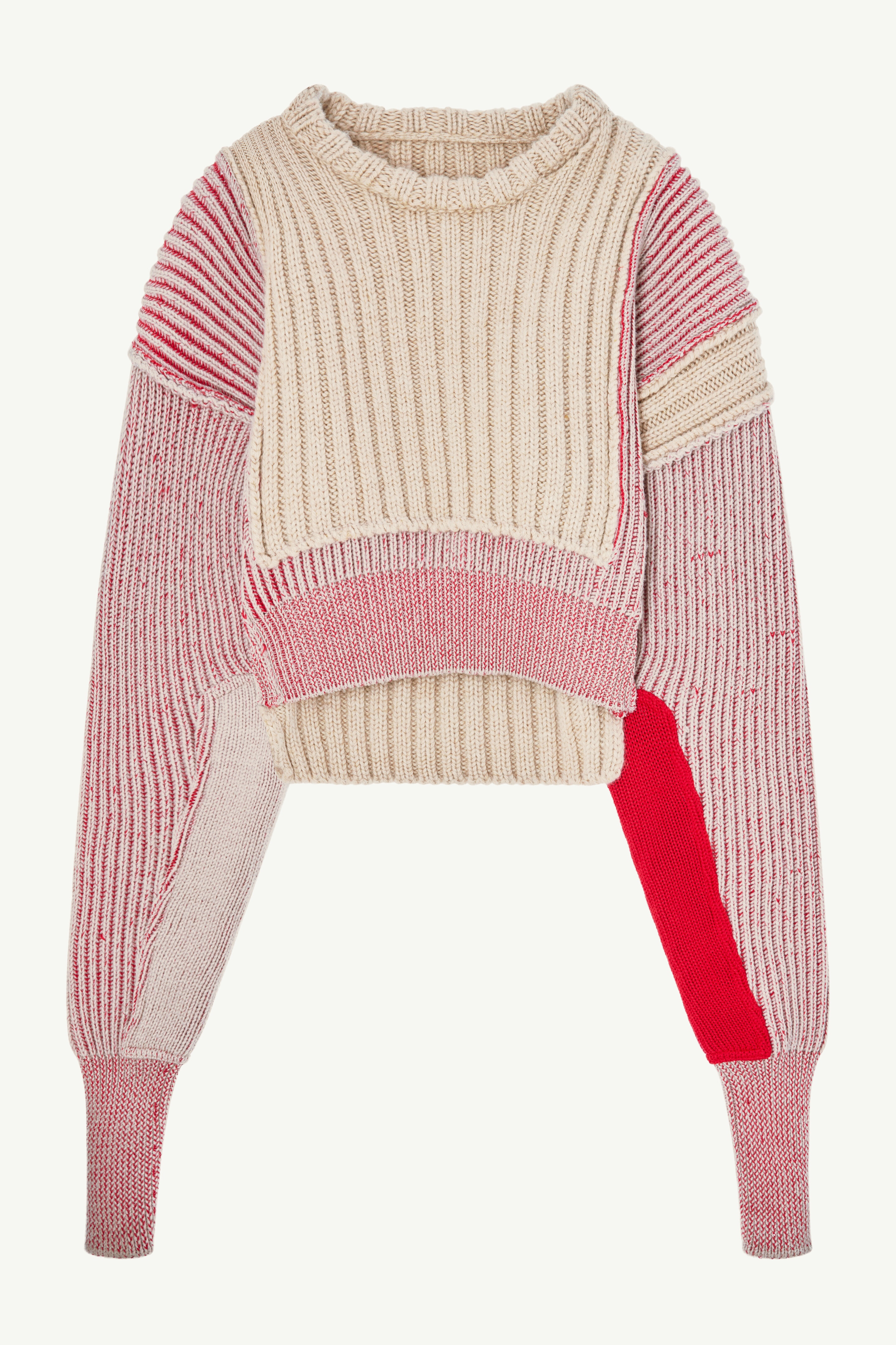 Spliced sweater - 1