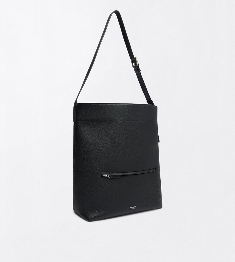 TOM FORD GRAIN LEATHER SOFT LINE BUCKET BAG outlook