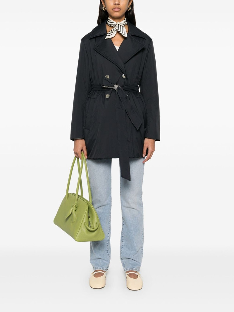 Herno belted trench coat outlook