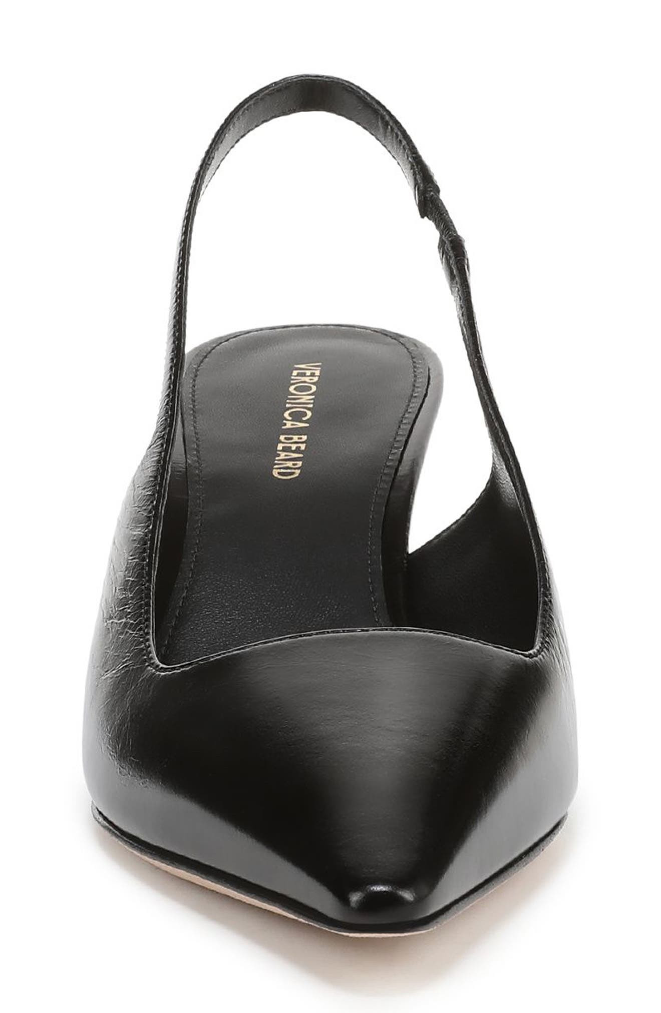 Veronica Beard Cashel Slingback Pointed Toe Pump in Black at Nordstrom - 4