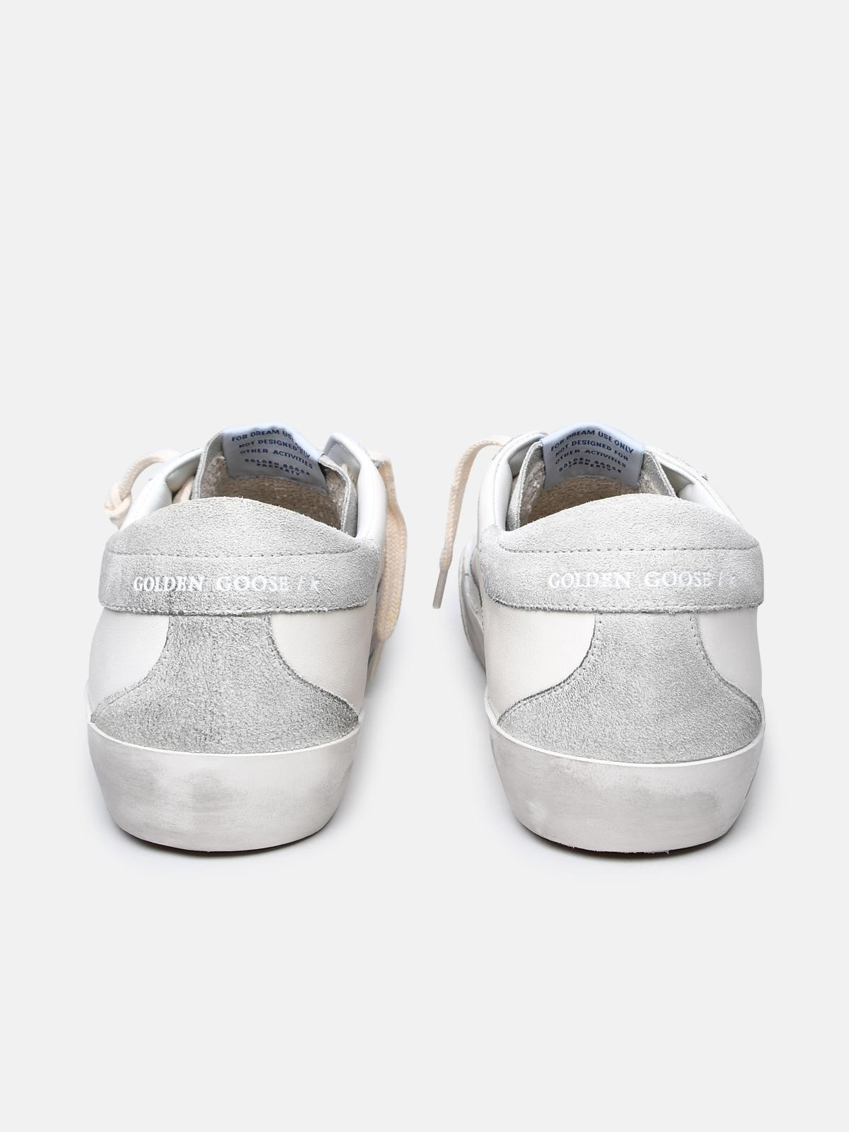 WHITE LEATHER SNEAKERS - 4