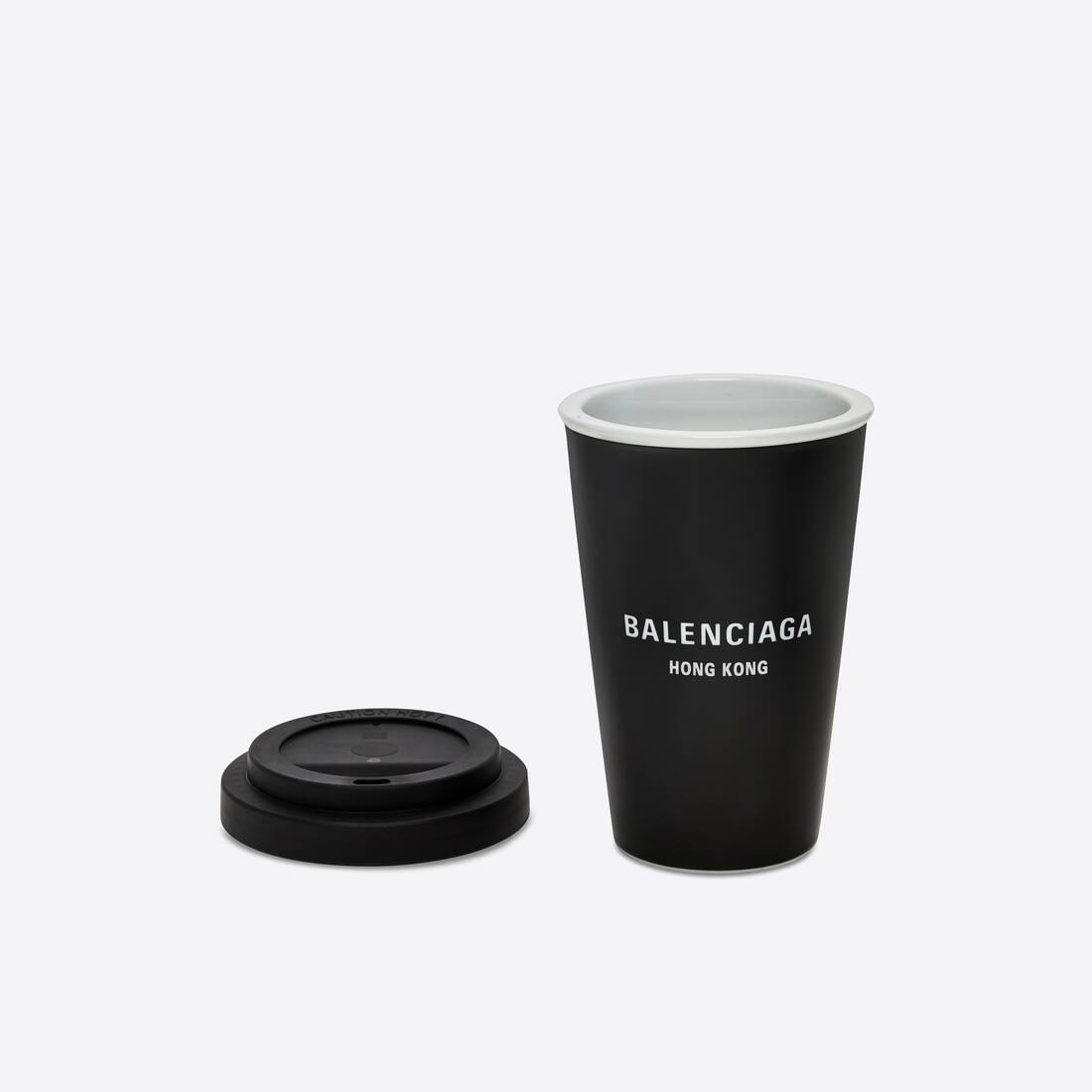 Cities Hong Kong Coffee Cup in Black - 3