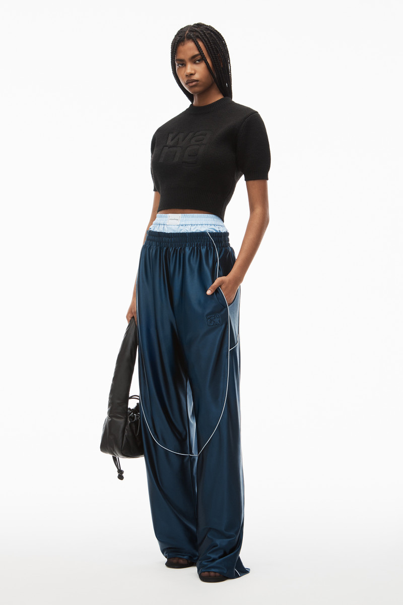 short sleeve pullover in compact deboss 6