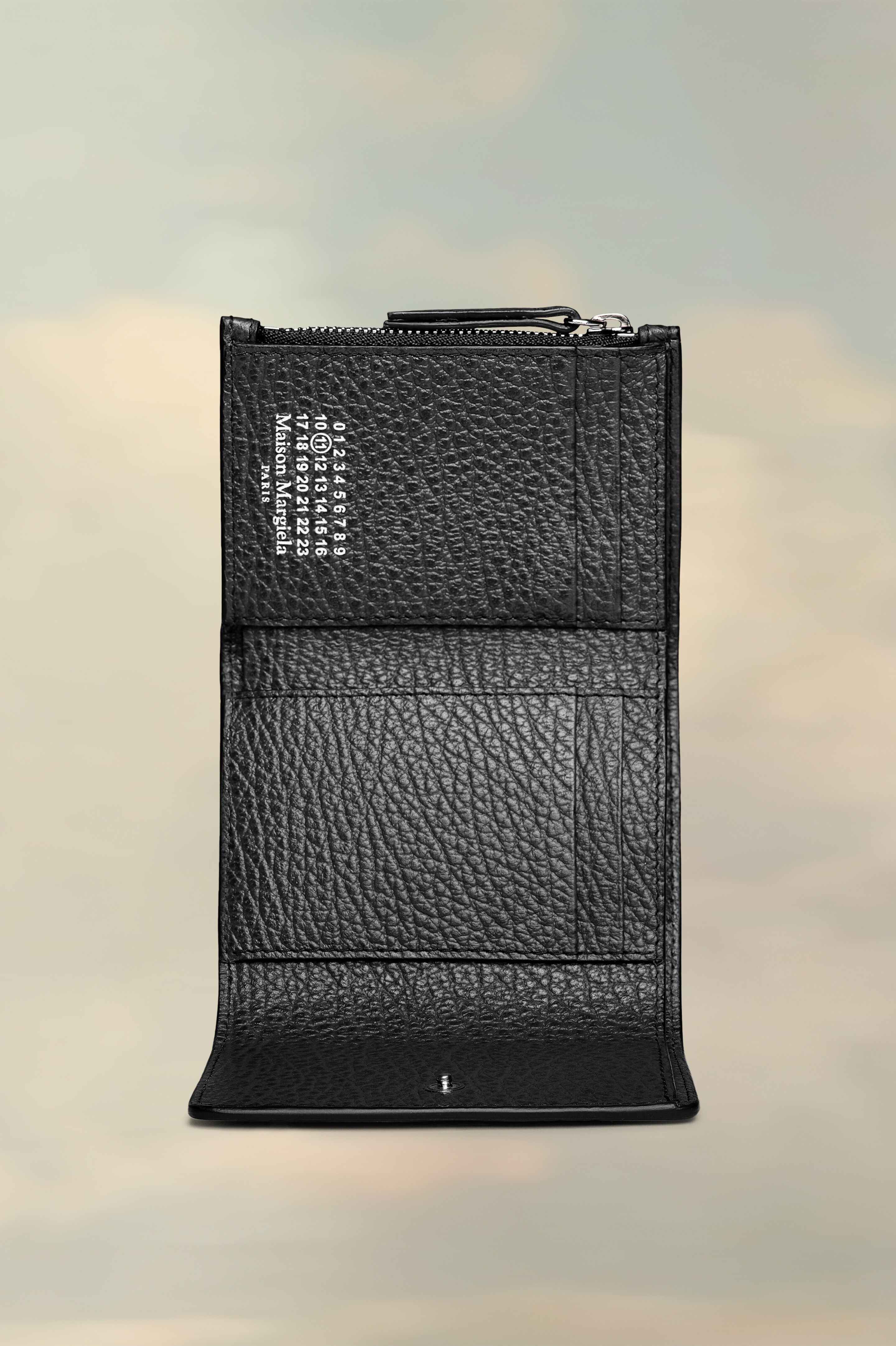 洗練された【Maison Margiela】Four stitches ウォレット 24AW Maison Margiela Black Four Stitches Wallet Maison Margiela