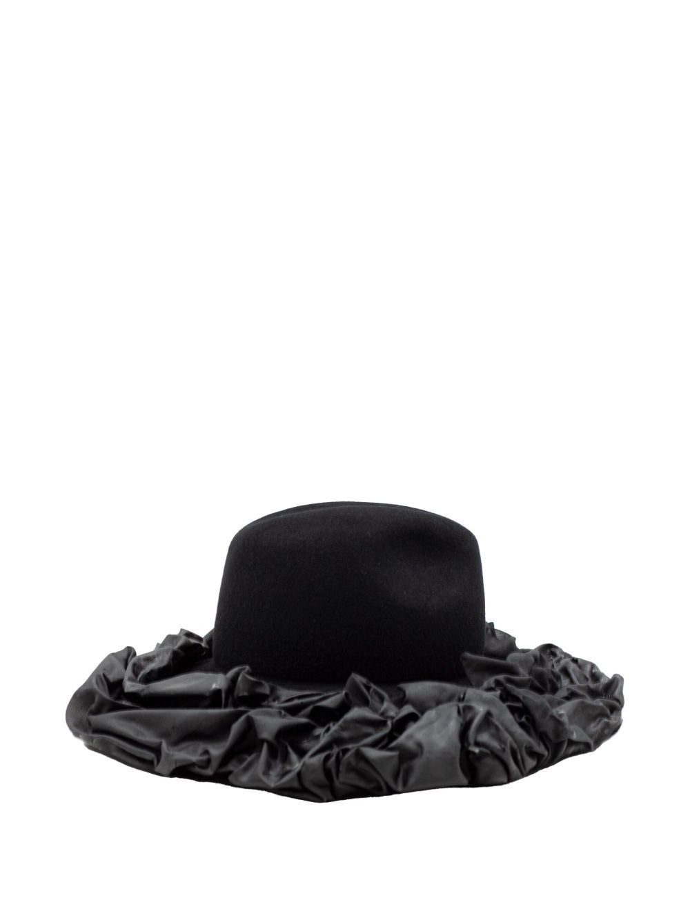 wool ruffled hat - 2