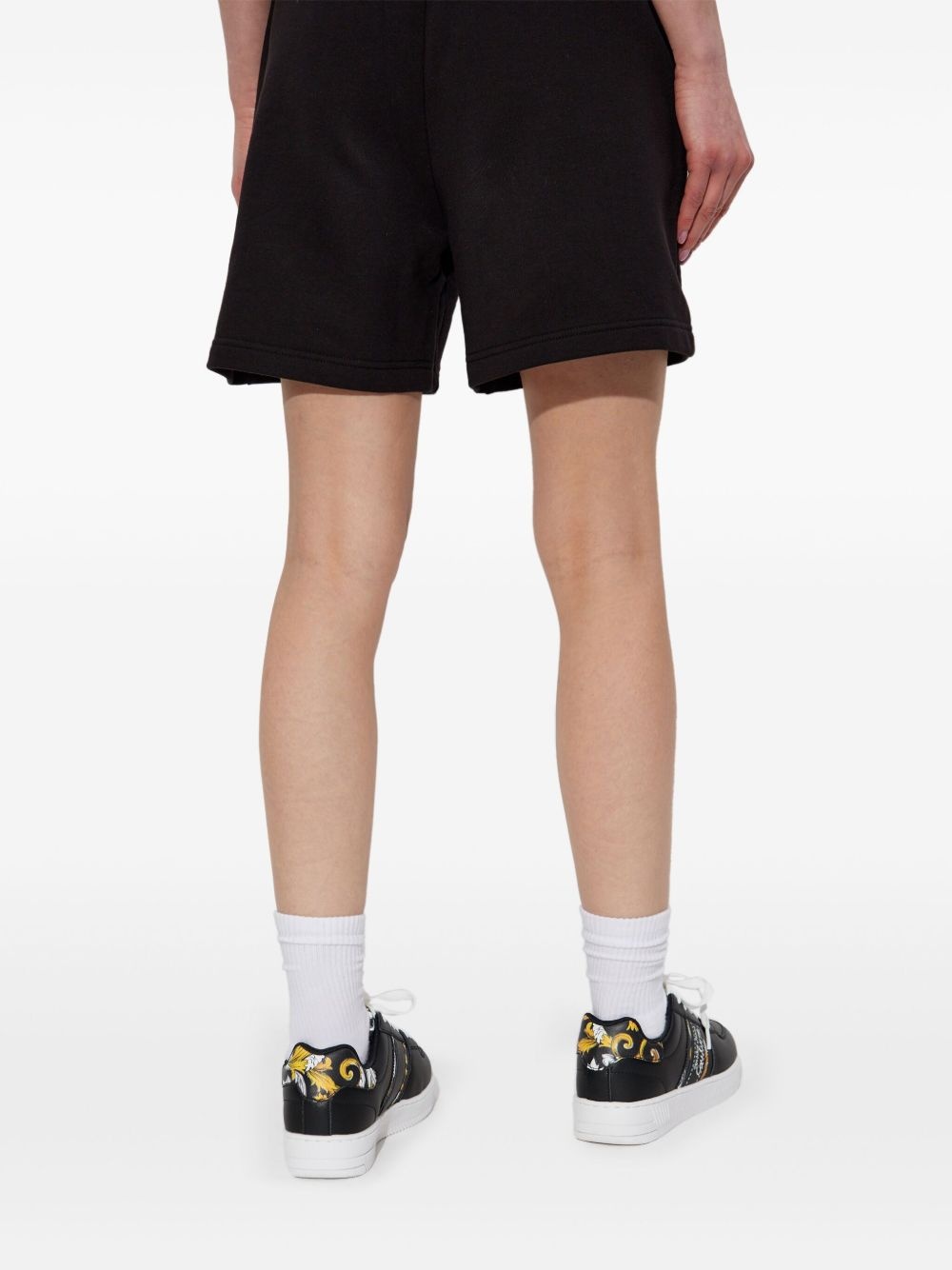 embroidered logo shorts - 3