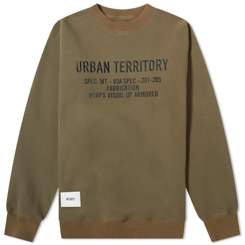 WTAPS Crucible Fleece Crew Sweat - 1